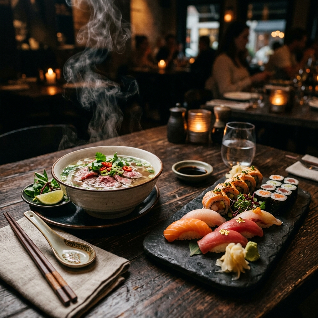 Hamy Kitchen & Sushi Website